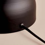 Opviq AYD-3433 Lámpara de mesa con pantalla de tela negra